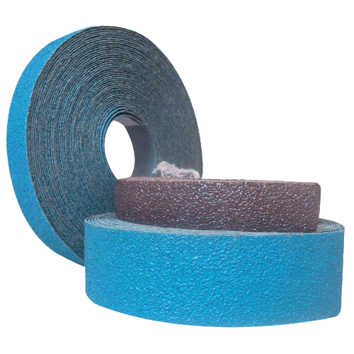 Norzone Blue Resin Cloth Sandpaper Flat Shaped Rolls